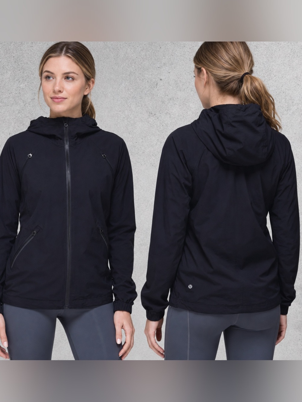 Lululemon Run Rise‎ And Shine Jacket
Black Outdoor Run size 6